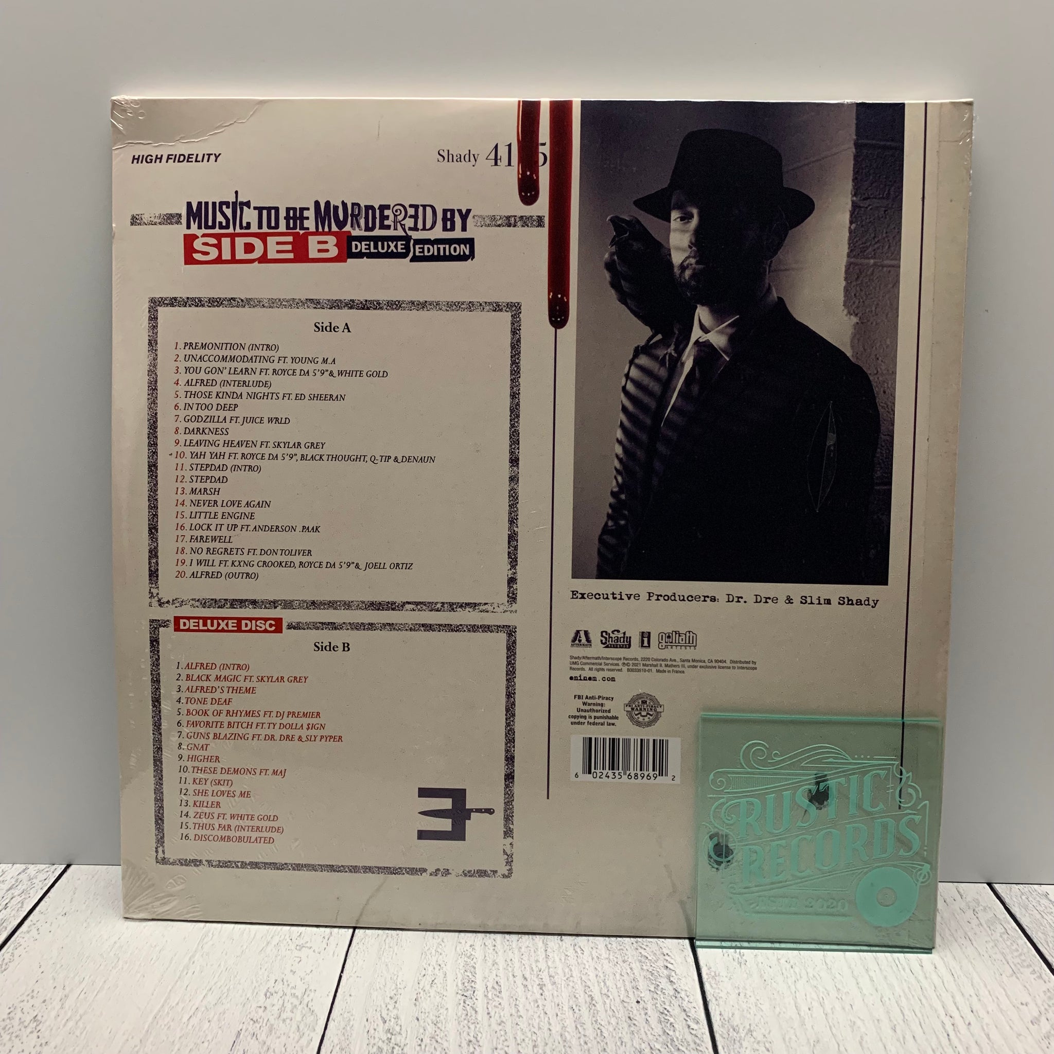 Eminem - Music To Be Murdered By Side B Web Exclusive Red Vinyl [Bump/Crease]