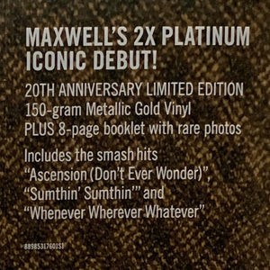Maxwell - Maxwell's Urban Hang Suite (Gold Vinyl)