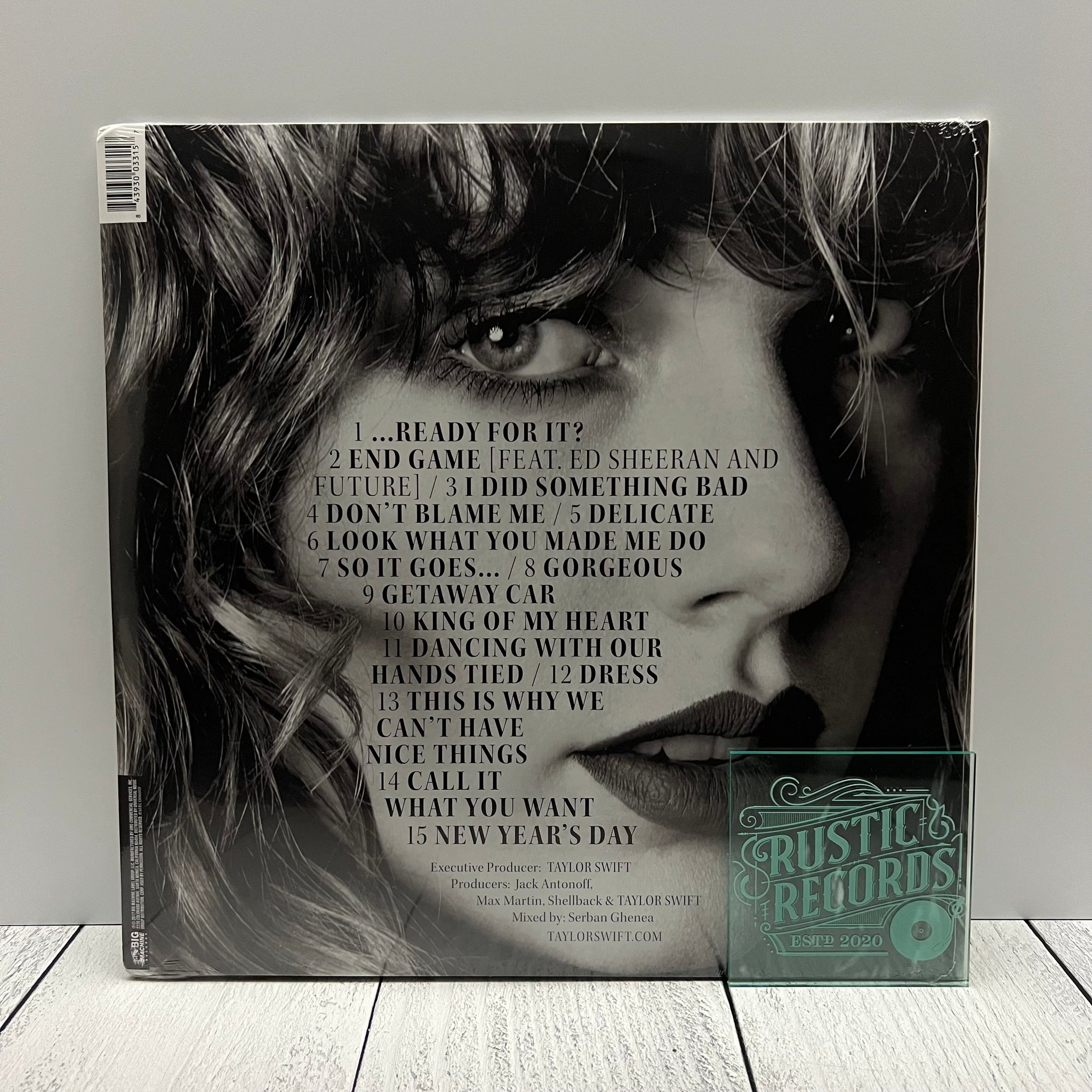Reputation Signed Cd Taylor Swift - Reputation (Picture Disc) – Rustic Records
